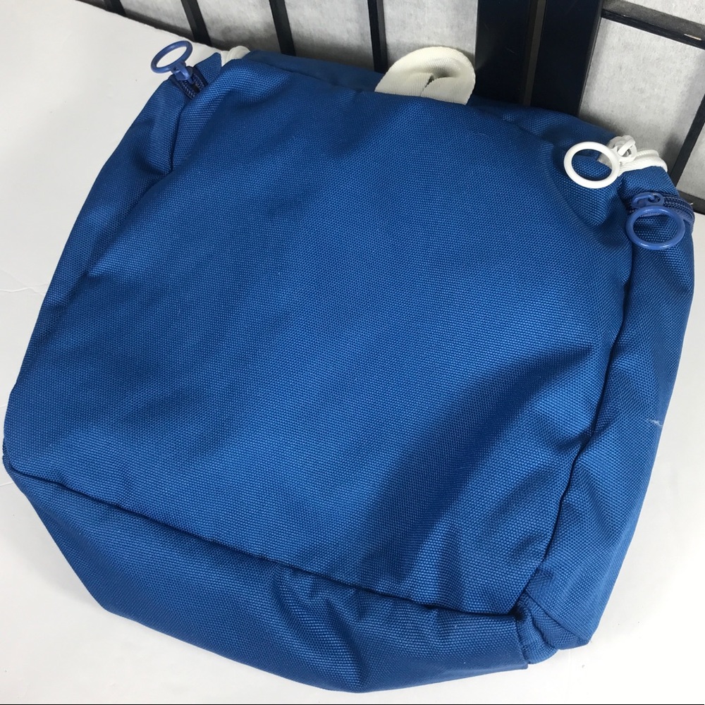 ‼️SOLD‼️ LANDS END Blue White Travel ZIP Up - Picture 5 of 8